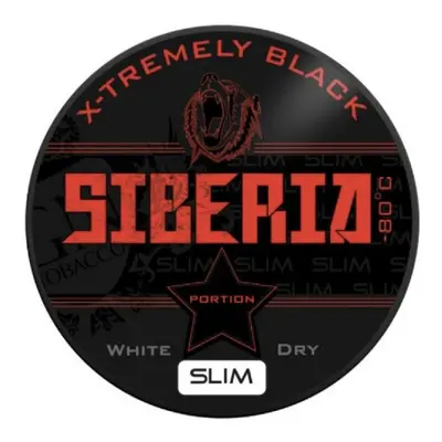 GN Tobacco Siberia Black White Dry Slim - 43mg