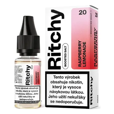 Ritchy Salt - Raspberry Lemonade (Malinová limonáda) 10ml Obsah nikotinu: 10 mg