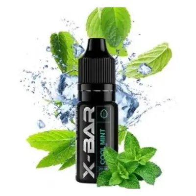 J WELL e-liquid J-Well X BAR Nic SALT - Cool Mint (Chladivá máta) 10ml Obsah nikotinu: 10 mg