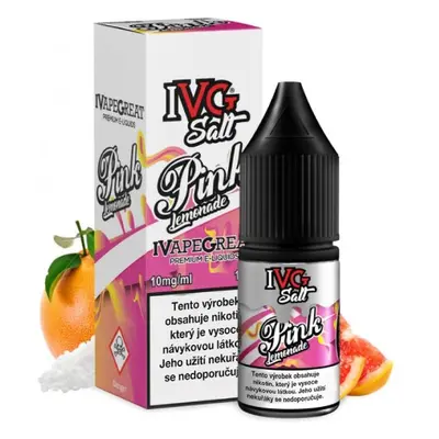 I VG e-liquid IVG Salt Pink Lemonade 10ml Obsah nikotinu: 10 mg