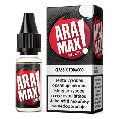 e-liquid ARAMAX Classic Tobacco 10ml Obsah nikotinu: 0 mg