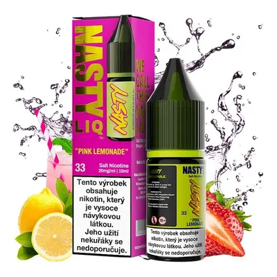 Nasty Juice Nasty LIQ Salt - Pink Lemonade 10ml Obsah nikotinu: 10 mg