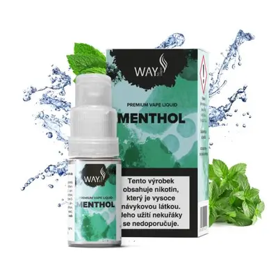 E-liquid Way To Vape Menthol 10ml Obsah nikotinu: 6mg