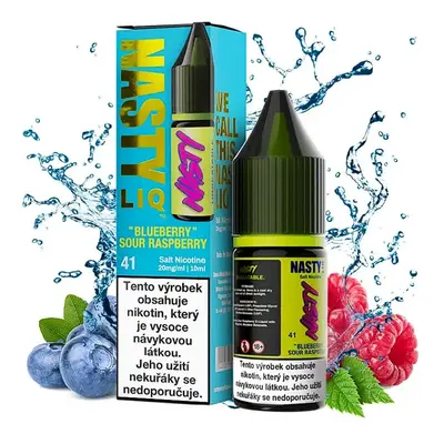 Nasty Juice Nasty LIQ Salt - Blueberry Sour Raspberry 10ml Obsah nikotinu: 20 mg