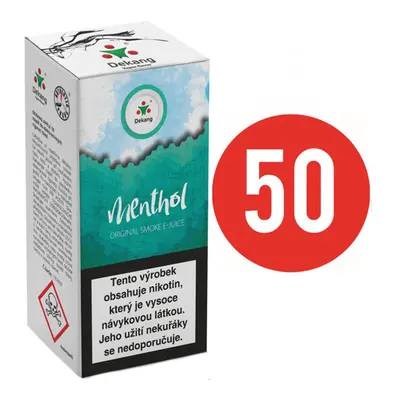 E-liquid Dekang Fifty Menthol, 10ml Obsah nikotinu: 3 mg