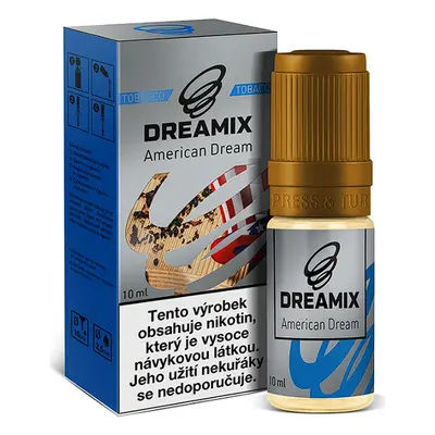 Dreamix - American Dream (Americký tabák) 10ml Obsah nikotinu: 0 mg