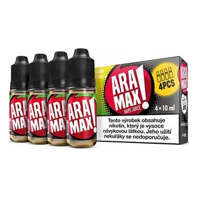 e-liquid ARAMAX Green Tobacco 4x10ml Obsah nikotinu: 6 mg