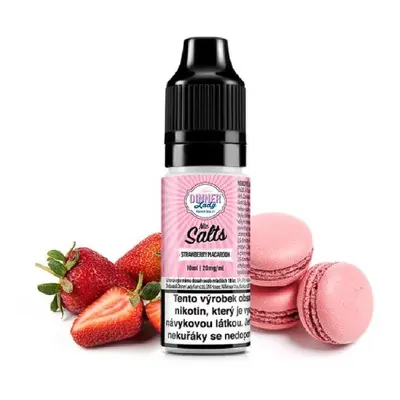 e-liquid Dinner Lady Strawberry Macaroon 10ml 20mg