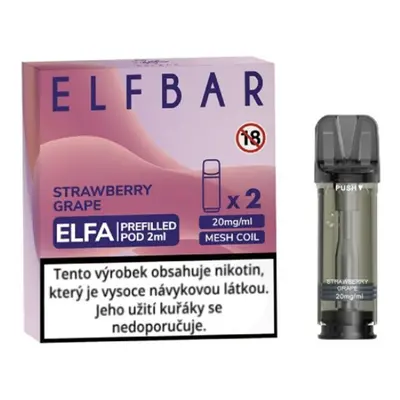 Elf Bar Vape ELF BAR ELFA POD náplň Strawberry Grape