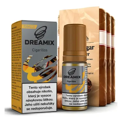 Dreamix - Cigarillos Tobacco (Doutníkový tabák) 10ml Obsah nikotinu: 12 mg