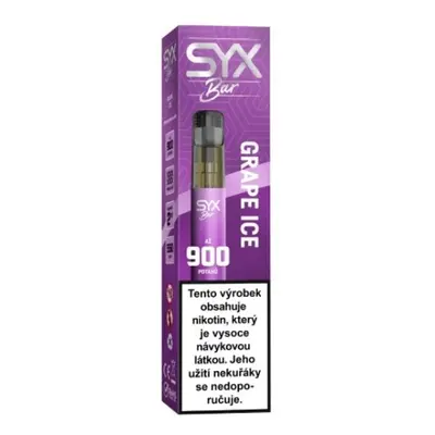 SYX BAR jednorázová e-cigareta Grape Ice