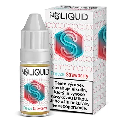 SLIQUID - Freeze Strawberry (Ledová jahoda) 10ml Obsah nikotinu: 10mg