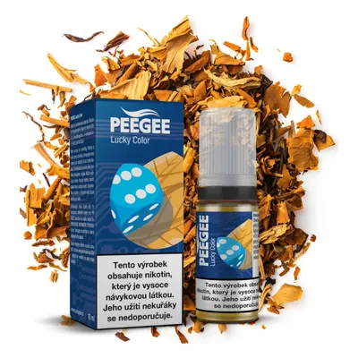 e-liquid PEEGEE - Lucky Color (Směs tabáku) 10ml Obsah nikotinu: 6 mg