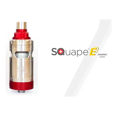 SQUAPE E Motion RTA 2ml atomizér Barva: Červená