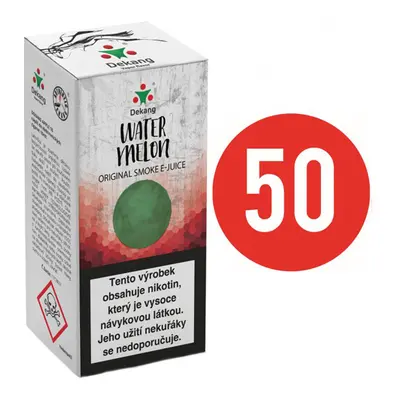 E-liquid Dekang Fifty Watermelon, 10ml Obsah nikotinu: 11 mg