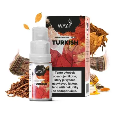 E-liquid Way To Vape Turkish 10ml Obsah nikotinu: 6mg