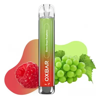 OXVA OXBAR C800 jednorázová e-cigareta - Green Grape Raspberry (Mix hrozna a malin) 16mg