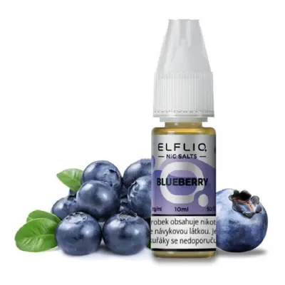 Elf Bar Vape e-liquid ELF BAR ELFLIQ Blueberry 10ml Obsah nikotinu: 20 mg Q