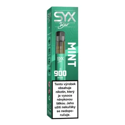 SYX BAR 900 jednorázová e-cigareta Mint