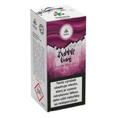 e-liquid Dekang Menthol Bubble Gum (Mentolová žvýkačka) 10ml Obsah nikotinu: 16 mg