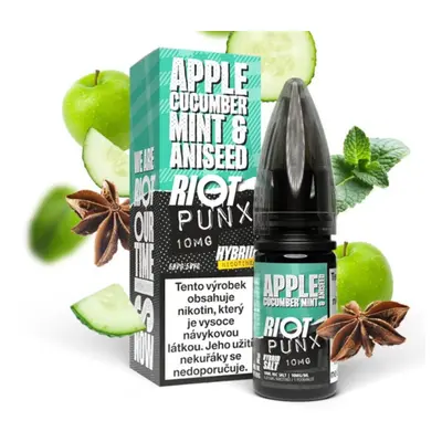 Riot Labs E-liquid Riot Hybrid Salt Apple Cucumber Mint & Aniseed (Jablko s okurkou, mátou a aný