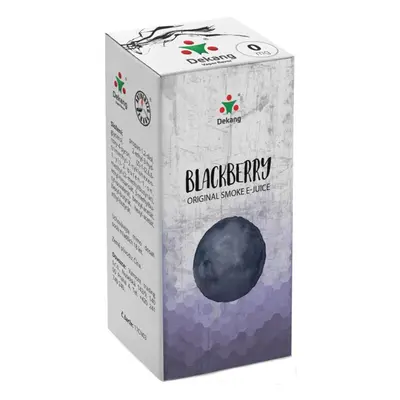 e-liquid Dekang Blackberry (Ostružina), 10ml Obsah nikotinu: 0 mg