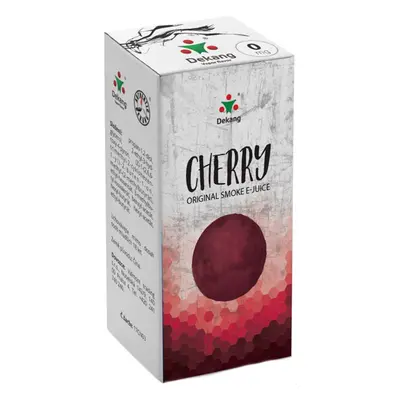 e-liquid Dekang Cherry (Třešeň), 10ml Obsah nikotinu: 0 mg