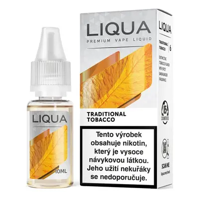 RITCHY-LIQUA e-liquid LIQUA Elements Traditional Tobacco (Tradiční tabák) 10ml Obsah nikotinu: 3