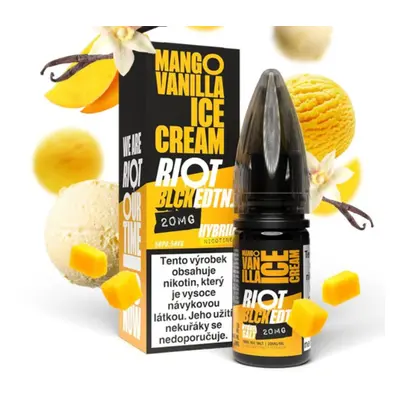 Riot Labs Riot Hybrid Salt Mango Vanilla Ice Cream (Mango s vanilkovou zmrzlinou) 10ml Obsah nik