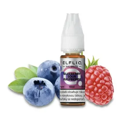 e-liquid ELF BAR ELFLIQ Blueberry Sour Raspberry 10ml Obsah nikotinu: 20 mg Q