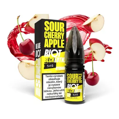 Riot Hybrid Salt Sour Cherry & Apple (Třešeň & zelené jablko) 10ml Obsah nikotinu: 5 mg