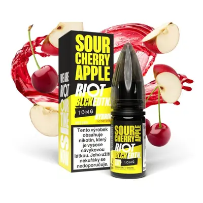 Riot Hybrid Salt Sour Cherry & Apple (Třešeň & zelené jablko) 10ml Obsah nikotinu: 10 mg