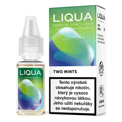 RITCHY-LIQUA e-liquid LIQUA Elements Two Mints (Mentol a máta) 10ml Obsah nikotinu: 18 mg