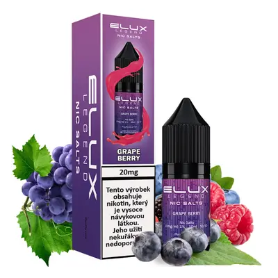 e-liquid Elux Legend Salts - Grape Berry (Bobulovitá směs s hroznem) 20mg 10ml