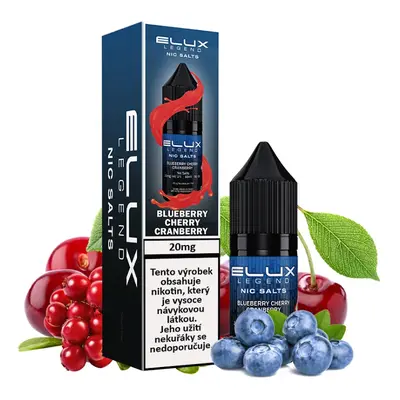 e-liquid Elux Legend Salts - Blueberry Cherry Cranberry (Borůvka, třešeň, brusinka) 20mg 10ml