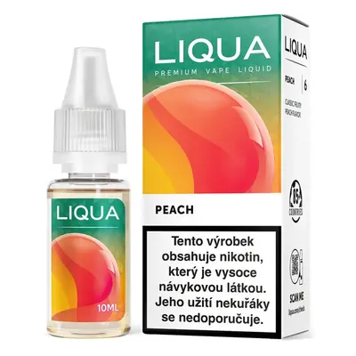 RITCHY-LIQUA e-liquid LIQUA Elements Peach (Broskev) 10ml Obsah nikotinu: 0 mg