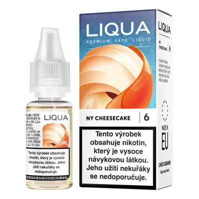 RITCHY-LIQUA e-liquid LIQUA Mix NY Cheesecake 10ml Obsah nikotinu: 12 mg