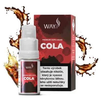 E-liquid Way To Vape Cola 10ml Obsah nikotinu: 18mg