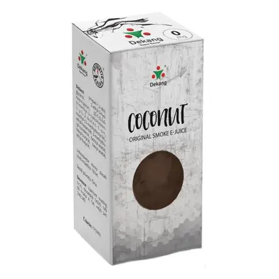 e-liquid Dekang Coconut (Kokos) 10ml Obsah nikotinu: 0 mg