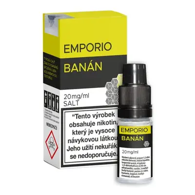 Imperia e-liquid EMPORIO Nic Salt Banán 10ml Obsah nikotinu: 20 mg