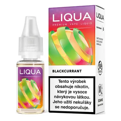 RITCHY-LIQUA e-liquid LIQUA Elements Blackcurrant (Černý rybíz) 10ml Obsah nikotinu: 12 mg