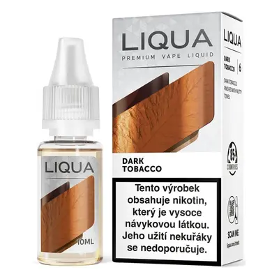 RITCHY-LIQUA e-liquid LIQUA Elements Dark Tobacco (Sušený tabák Burley) 10ml Obsah nikotinu: 3 m