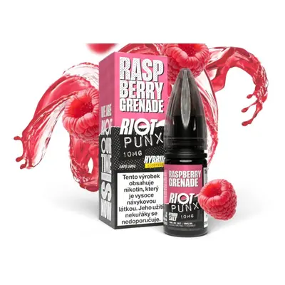 Riot Hybrid Salt Raspberry Grenade (Malinová limonáda) 10ml Obsah nikotinu: 10 mg