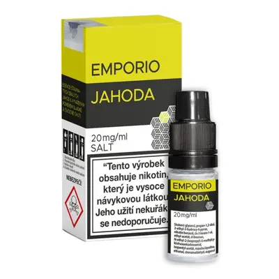 e-liquid EMPORIO Nic Salt Jahoda 10ml Obsah nikotinu: 20 mg