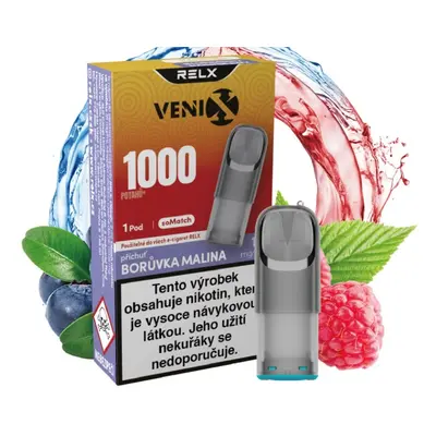 Venix Náplň VENIX-RELX soMatch Pod - Blueberry Raspberry