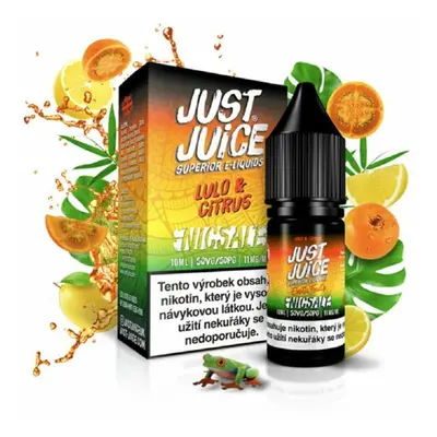 E-liquid Just Juice Salt Lulo & Citrus (Tropické lulo & citron) 10ml Obsah nikotinu: 20mg