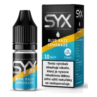 e-liquid SYX NS BlueRazz Lemonade 10ml Obsah nikotinu: 10 mg