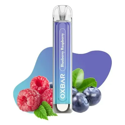 OXVA OXBAR C800 jednorázová e-cigareta - Blueberry Raspberry (Borůvka a malina) 16mg