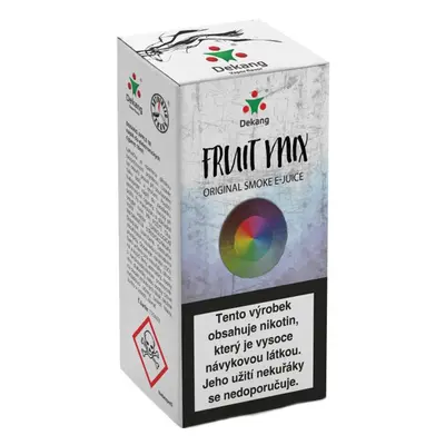 e-liquid Dekang Fruit Mix (Ovocný Mix), 10ml Obsah nikotinu: 18 mg