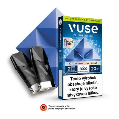 British American Tobacco Vuse Pods náplň Blueberry Ice 18 mg 2ks